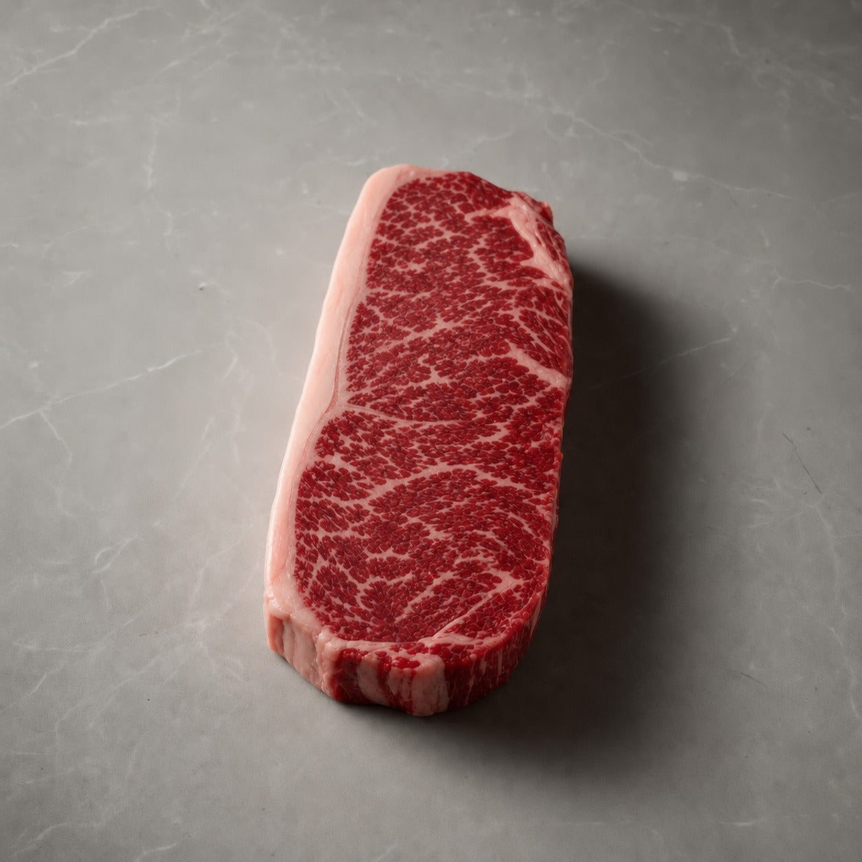 New Zealand Wagyu Striploin - Per lb — BMS 6-7
